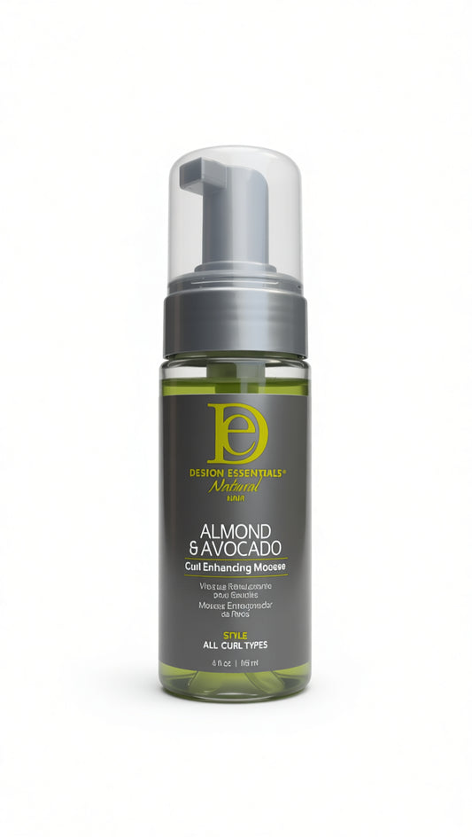 DESIGN ESSENTIALS - Almond & Avocado Curl Enhancing Mousse