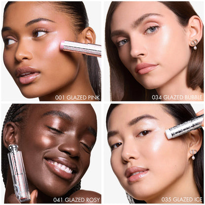 Backstage Glassy Glow Stick Multi-Use Stick Highlighter Balm colors
