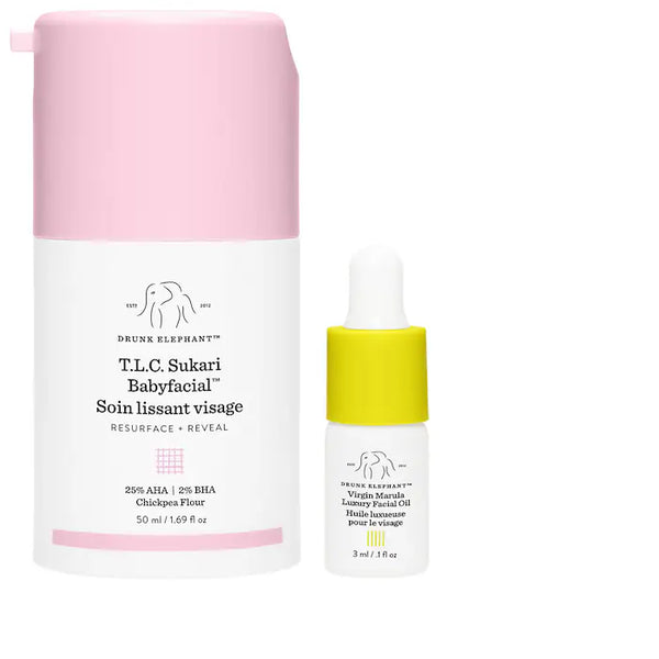 Drunk Elephant T.L.C. Sukari Babyfacial™ AHA + BHA Mask Mini