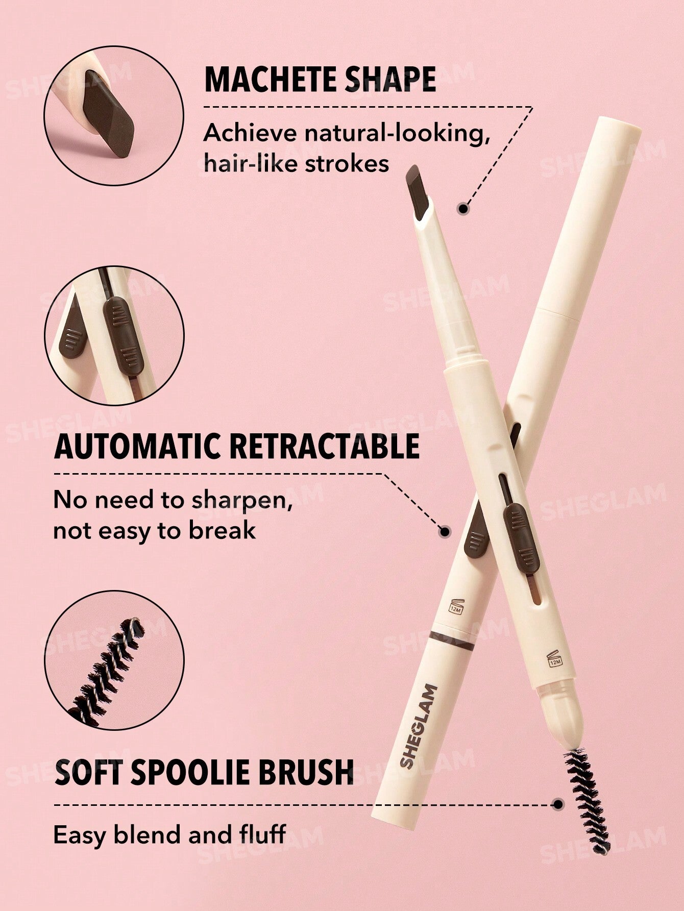 SHEGLAM - Better Brows Long Lasting Eyebrow Pencil
