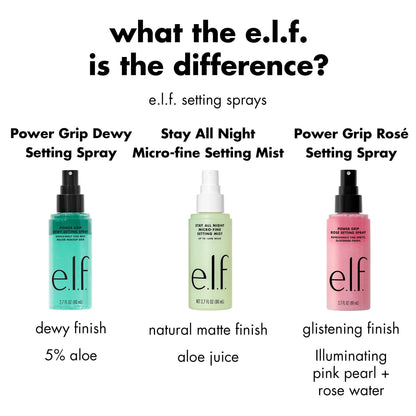 elf - Power Grip Rose Setting Spray