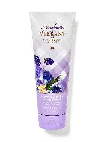 Bath & Body Works Gingham Vibrant Ultimate Hydration Body Cream