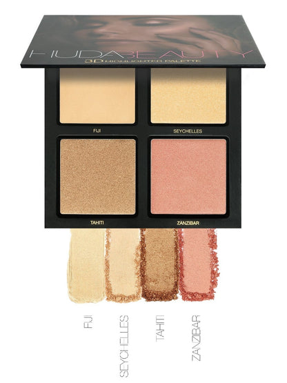 HUDA BEAUTY Golden Sands 3D Edition Highlighter Palette