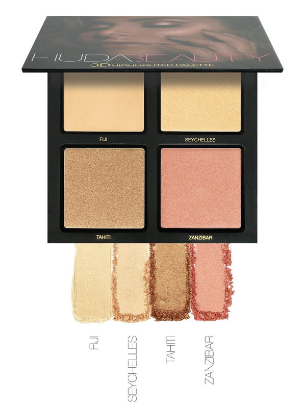 Huda Beauty Golden Sands 3D Edition Highlighter Palette