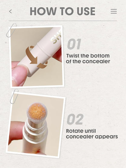 how to use sheglam complexion boost concealer