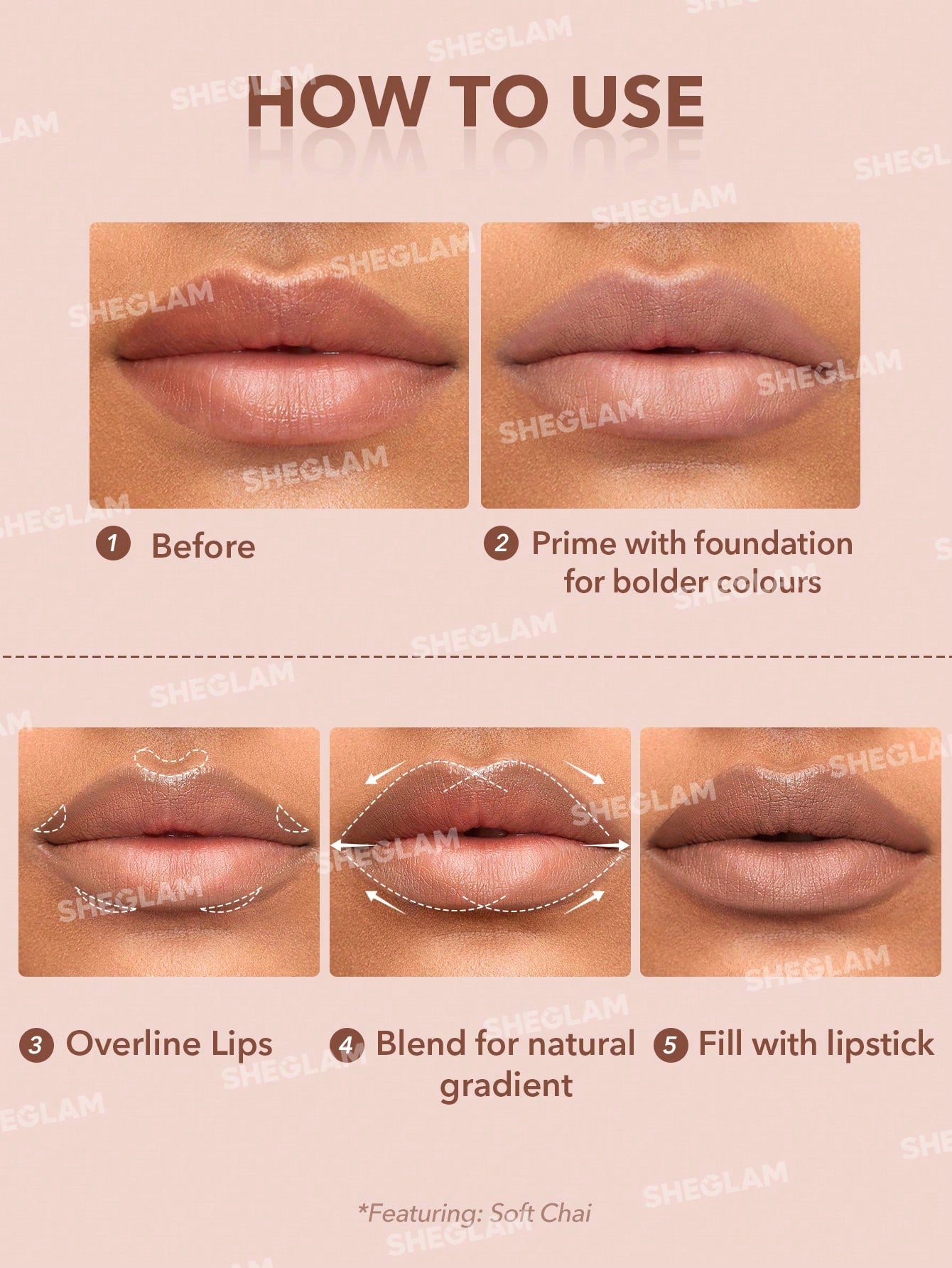 SHEGLAM - Glam 101 Lipstick & Liner Duo