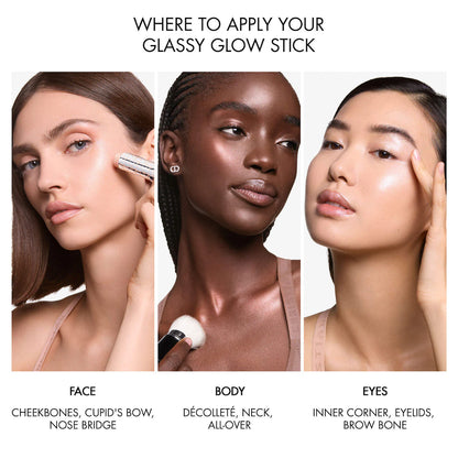 how to use dior Backstage Glassy Glow Stick Multi-Use Stick Highlighter Balm