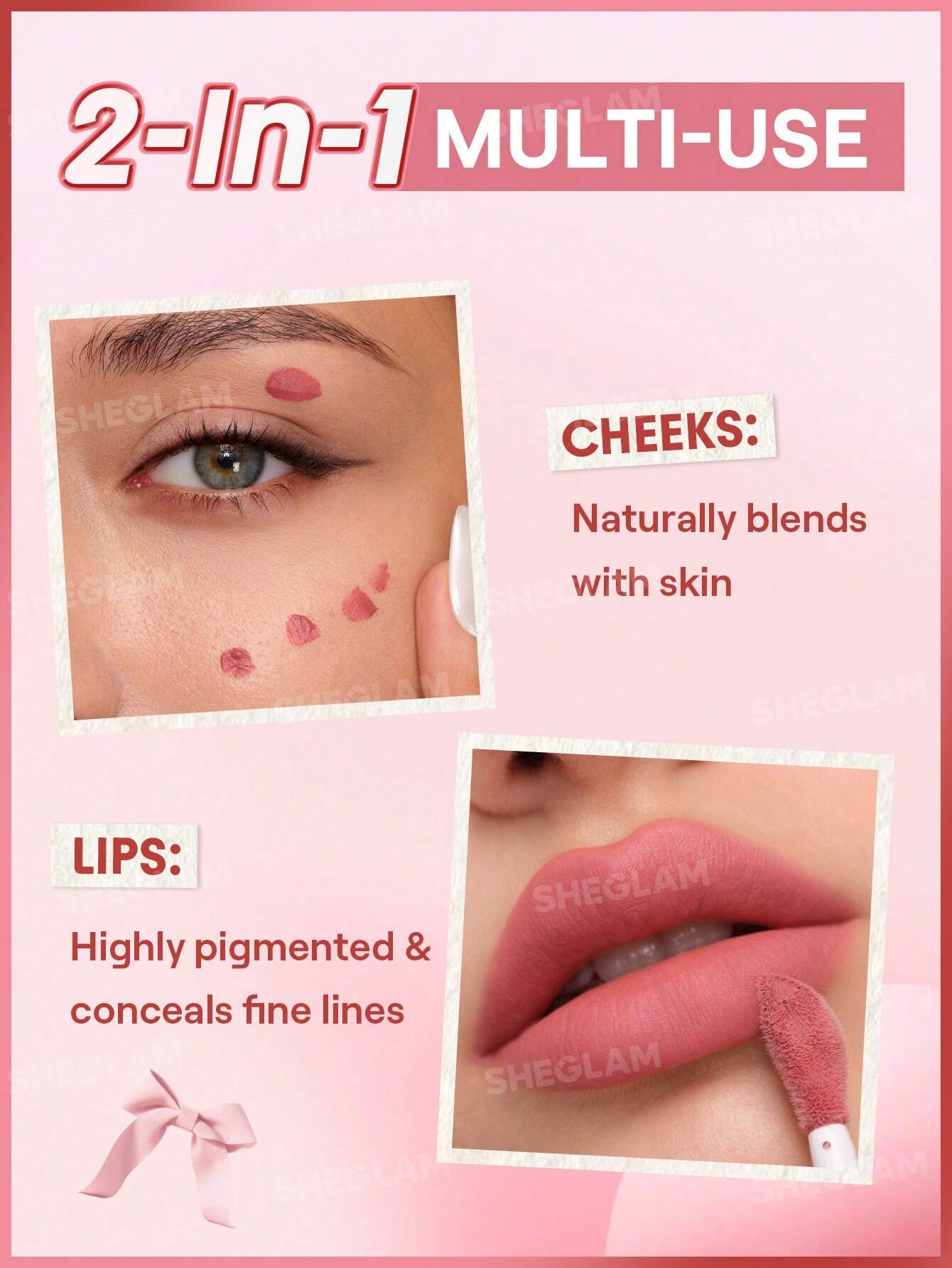 sheglam lip and cheek tint