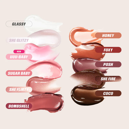 Huda Beauty - Faux Filler Shiny Lip Gloss