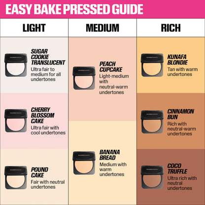 Huda Beauty - Easy Bake Airbrush Matte Pressed Setting Powder