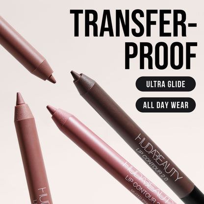 HUDA BEAUTY 90s Brown Lip Duo