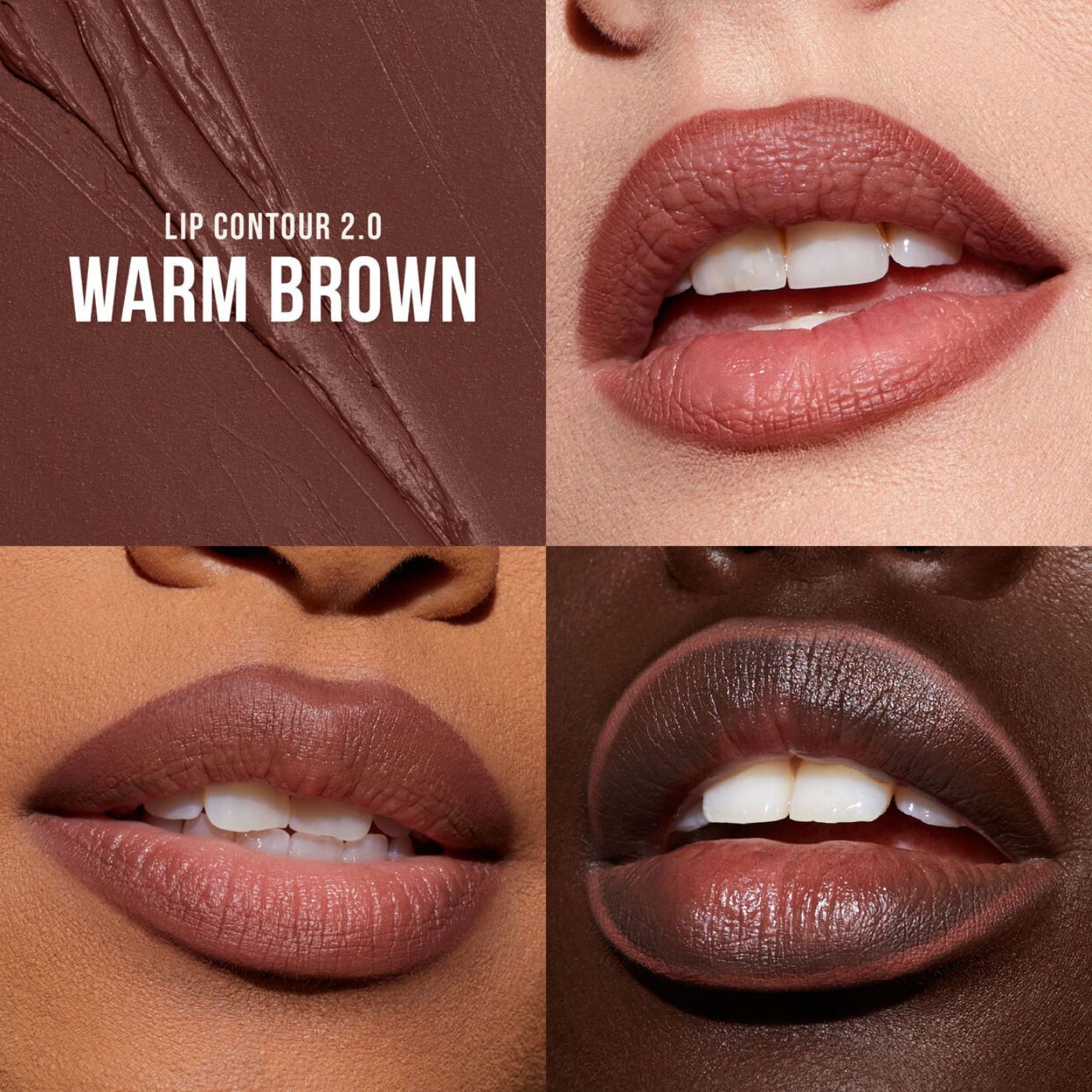 HUDA BEAUTY 90s Brown Lip Duo