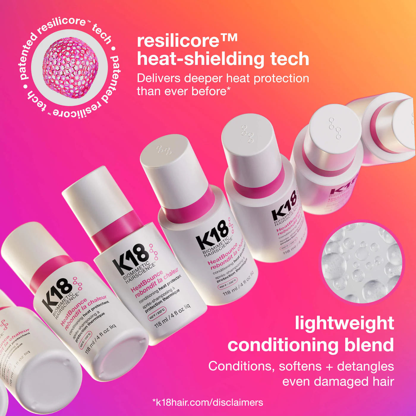 K18 - Mini HeatBounce Leave-In Conditioner Heat Protectant