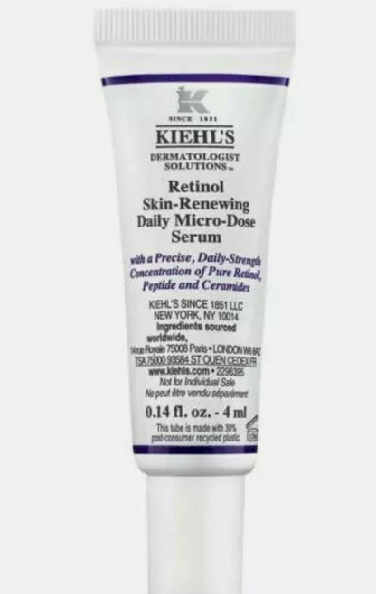 KIEHLS RETINOL SKIN-RENEWING DAILY MICRO-DOSE SERUM / 0.14 oz