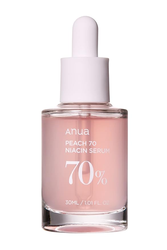 ANUA - Peach 70% Niacinamide Serum 30ml / brightening hydrating face serum/daily clean beauty (1.01 fl. oz.