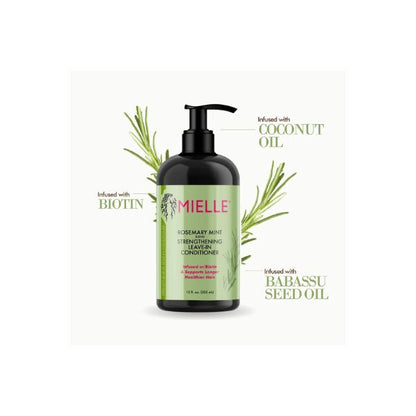 MIELLE  Rosemary Mint Strengthening Leave-In Conditioner