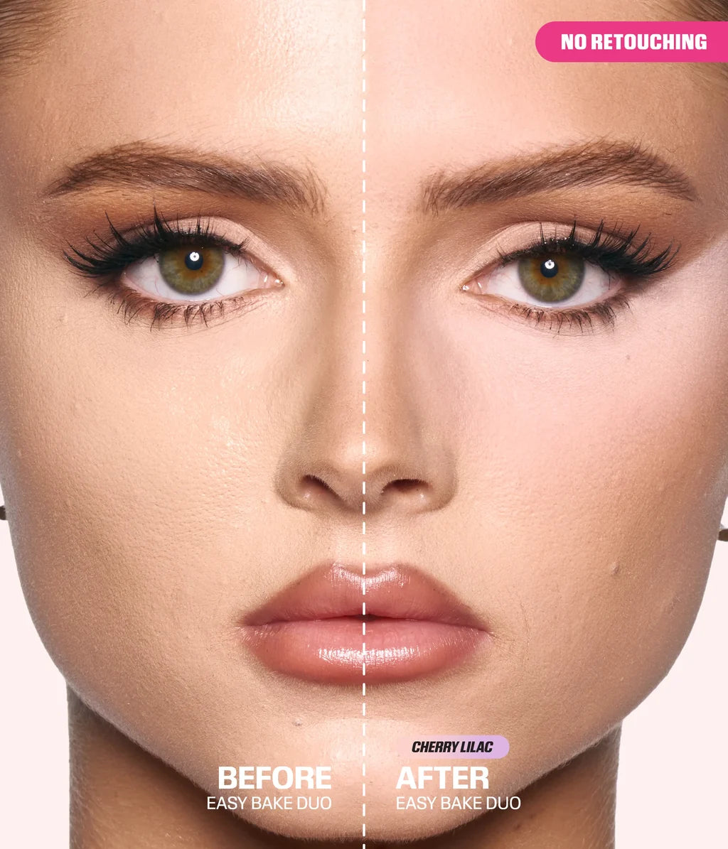 Huda Beauty - Easy Bake Loose Powder Brightening + Correcting Duo