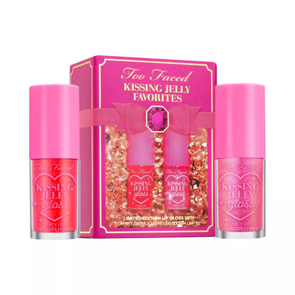 Too Faced Kissing Jelly Favorites Lip Oil Gloss Duo