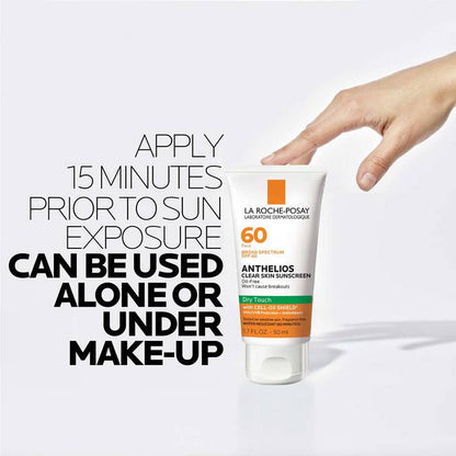 La Roche-Posay - Anthelios Clear Skin Oil Free Sunscreen SPF 60
