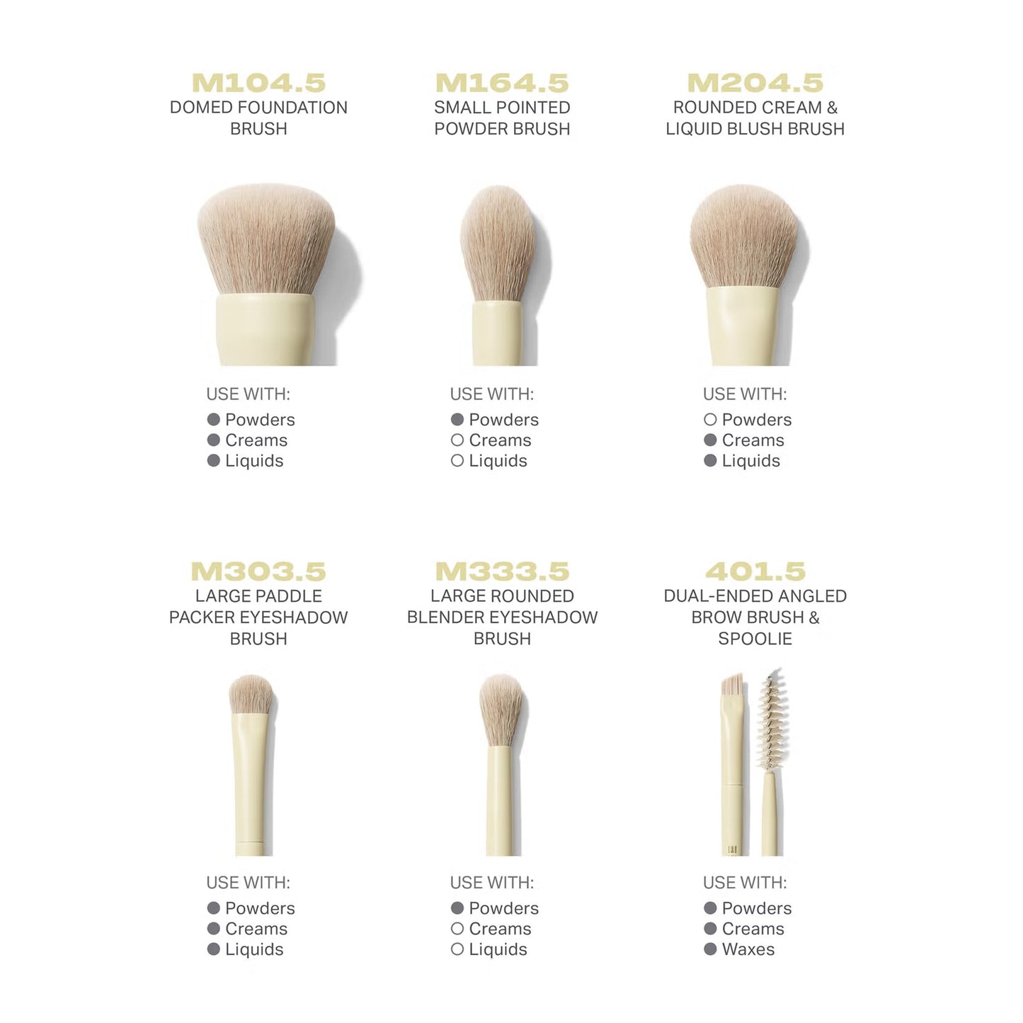 Morphe - Buttery Blends 6 Piece Travel Brush Set