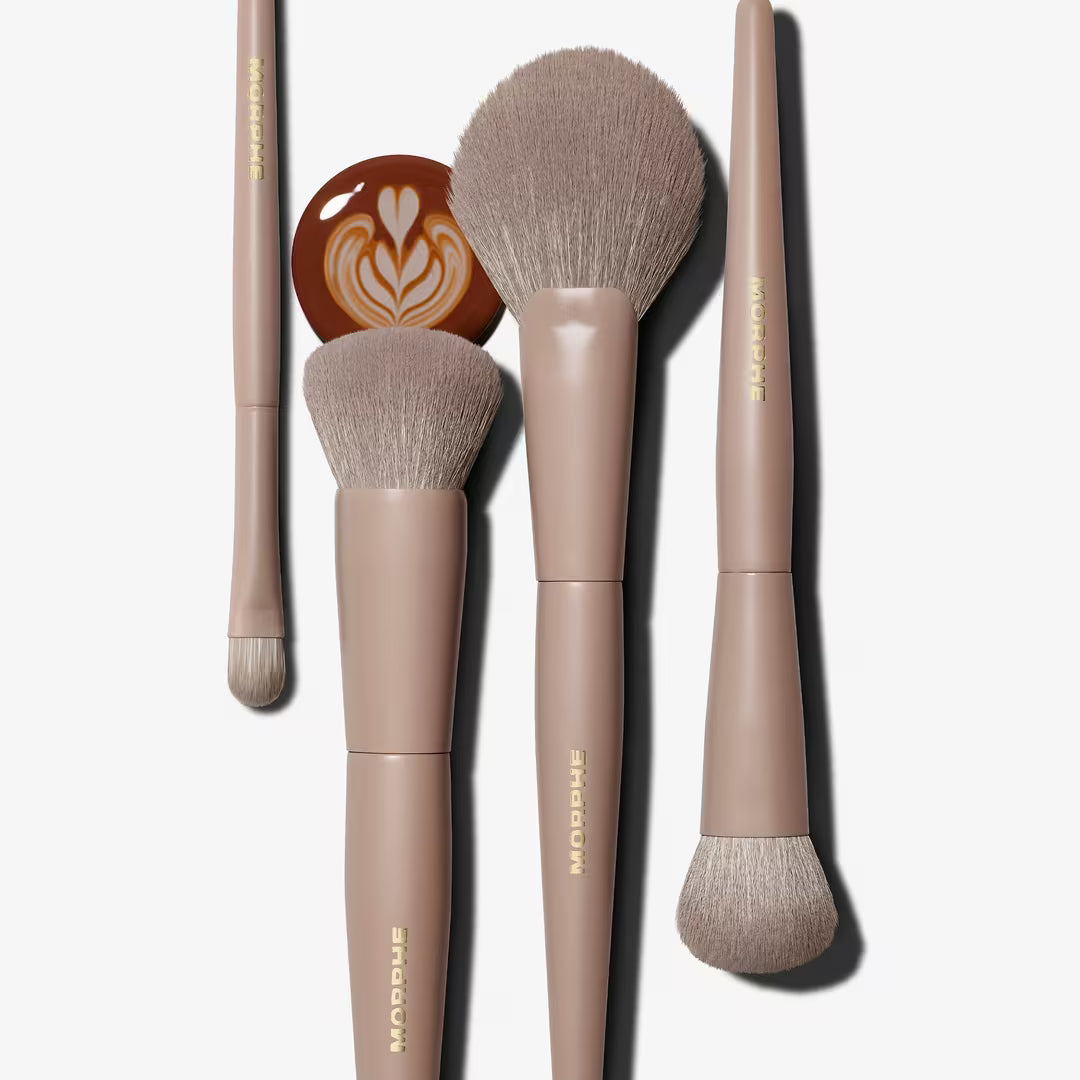 Morphe -  Iced Mocha 4-Piece Face Brush Set