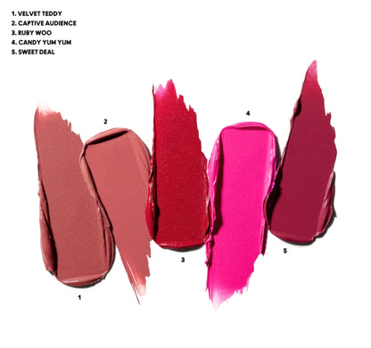 MAC - Less Is Bore Lip Kit x 5