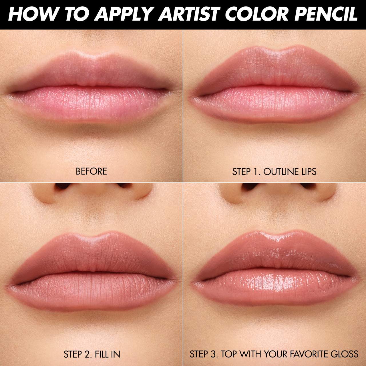Make Up For Ever - Artist Color Pencil Long-Lasting Lip Liner