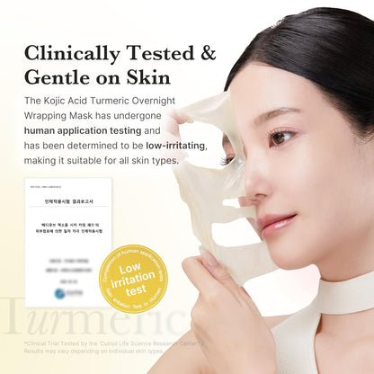 Medicube  Kojic Acid Turmeric Overnight Wrapping Mask