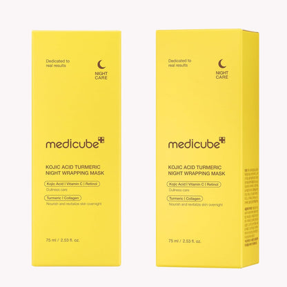 Medicube  Kojic Acid Turmeric Overnight Wrapping Mask