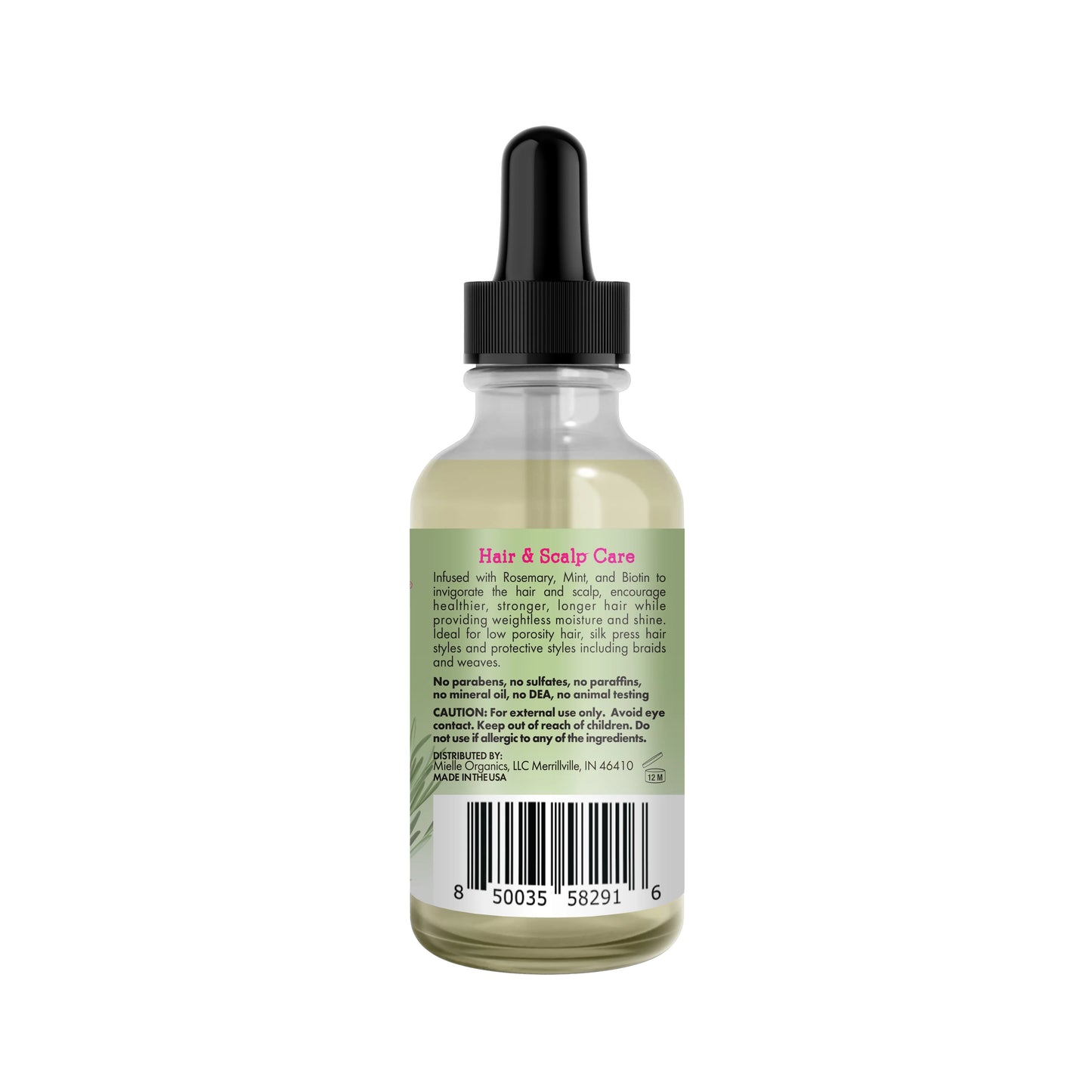Mielle Rosemary Mint Scalp & Hair Strengthening Oil