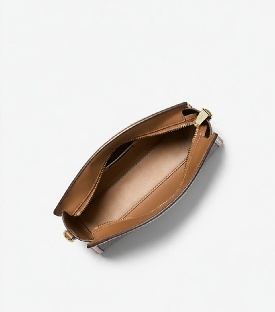 MICHAEL KORS - Chantal Large Signature Logo Messenger Bag
