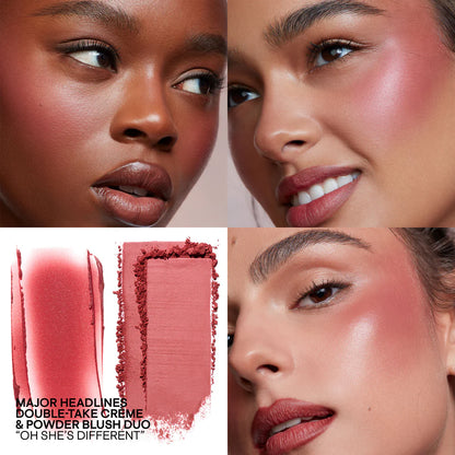 Patrick TA - Major Headlines Double-Take Crème & Powder Blush Duo