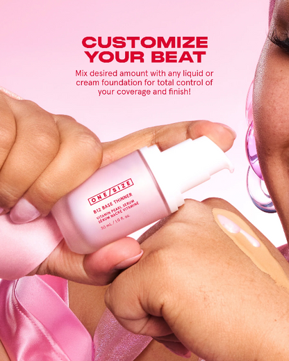 One/Size B12 BASE THINNER - Vitamin Pearl Serum