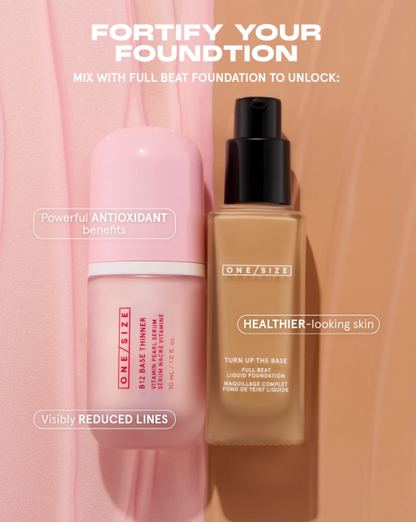 One/Size B12 BASE THINNER - Vitamin Pearl Serum