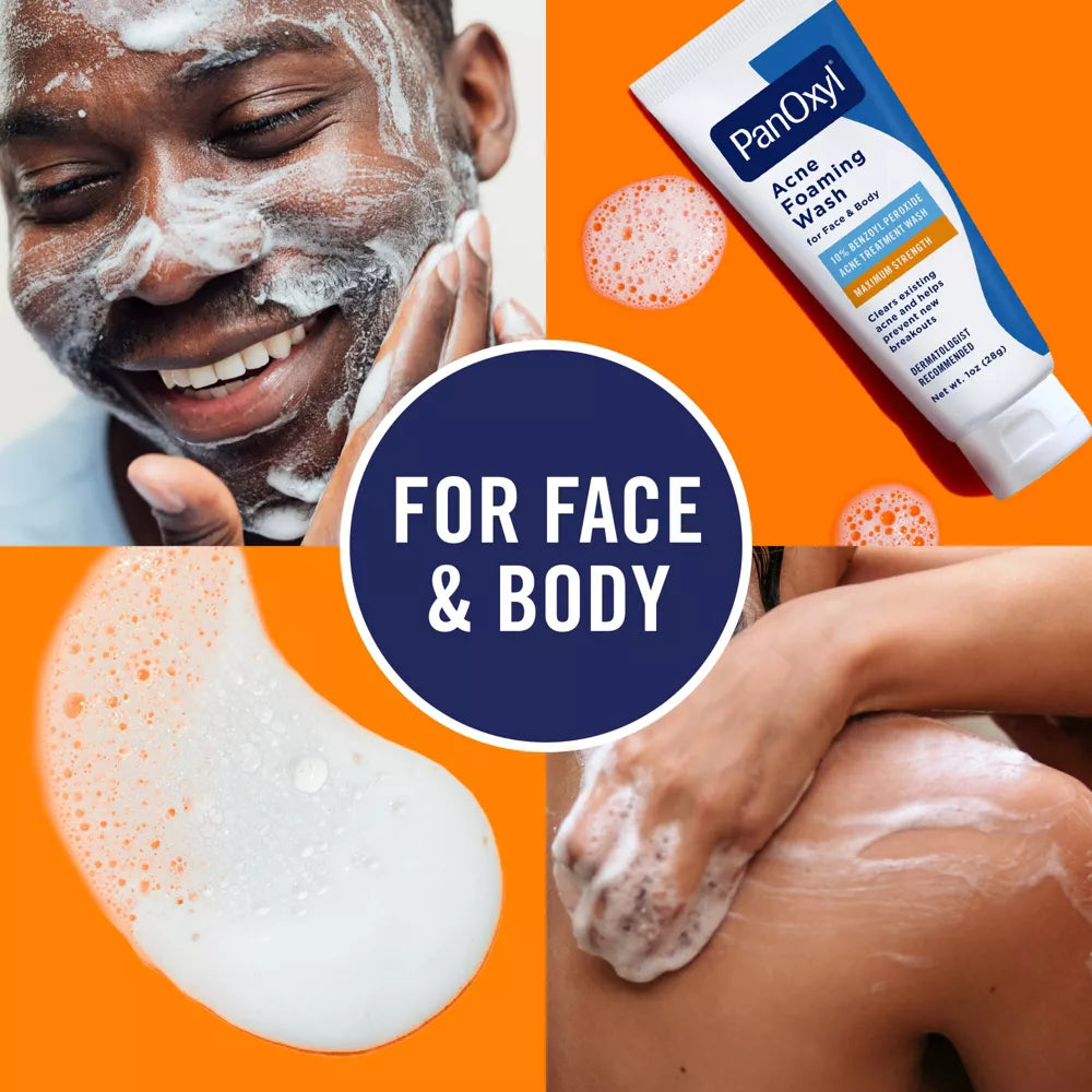 PanOxyl - 10% Benzoyl Peroxide Acne Foaming Wash