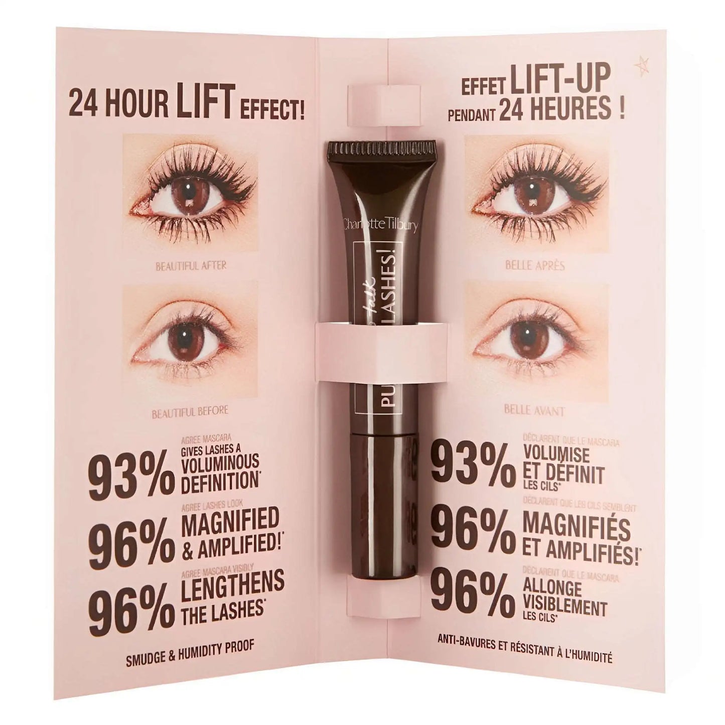 Charlotte Tilbury Pillow Talk Push Up Lashes Volumizing & Lengthening Mascara