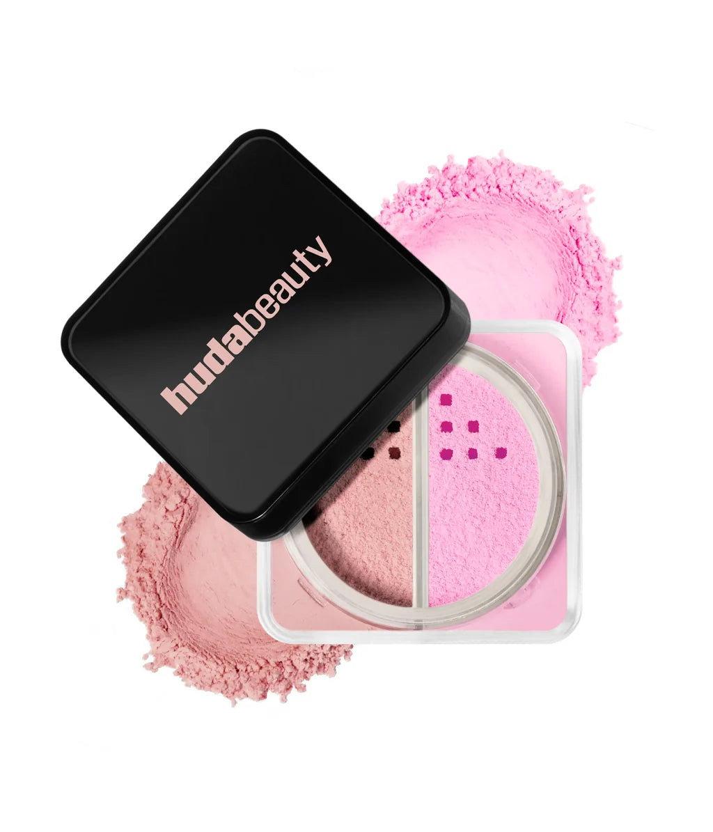 Huda Beauty - Easy Bake Loose Powder Brightening + Correcting Duo