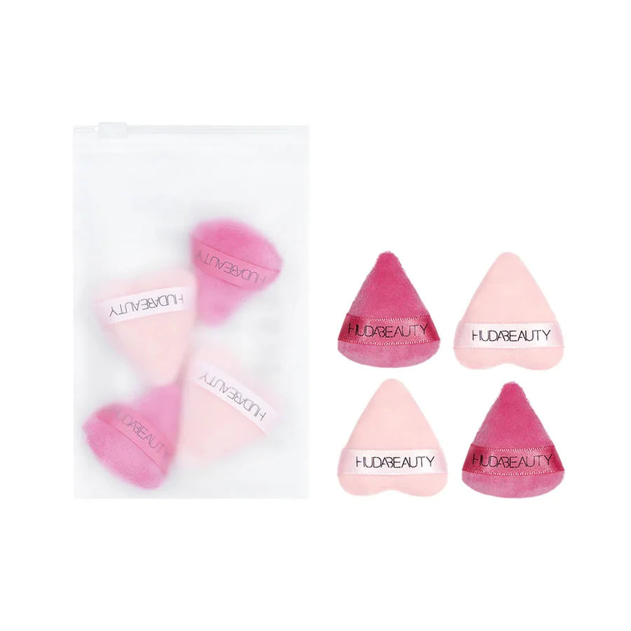 Huda Beauty - Mini Powder Puff Set - Pink & Magneta