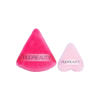 Huda Beauty - Mini Powder Puff Set - Pink & Magneta