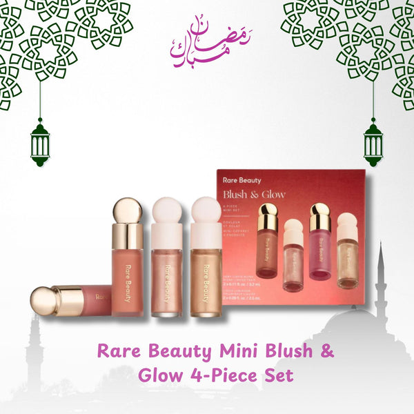 Ramadan Special: Rare Beauty Mini Blush & Glow 4-Piece Set