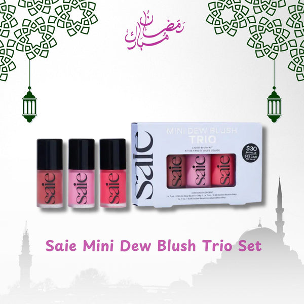 Ramadan Special: Saie Mini Dew Blush Trio Set