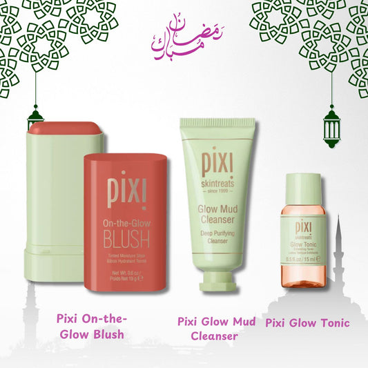 Ramadan Special: Pixi On-the-Glow Blush + Pixi Glow Mud Cleanser + Pixi Glow Tonic