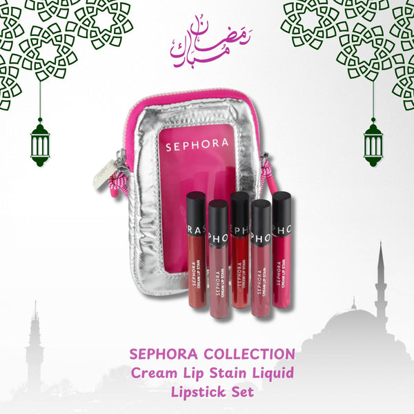 Ramadan Special: SEPHORA COLLECTION Cream Lip Stain Liquid Lipstick Set