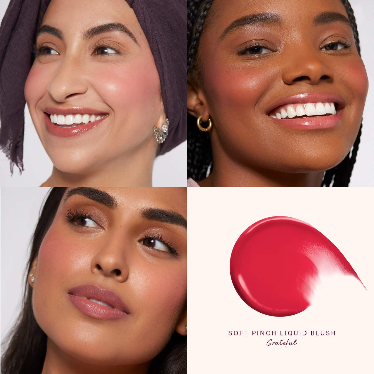 rare beauty soft pinch dewy liquid blush grateful
