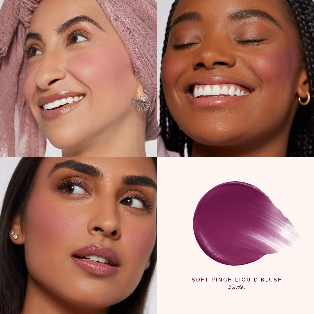 rare beauty soft pinch matte liquid blush faith