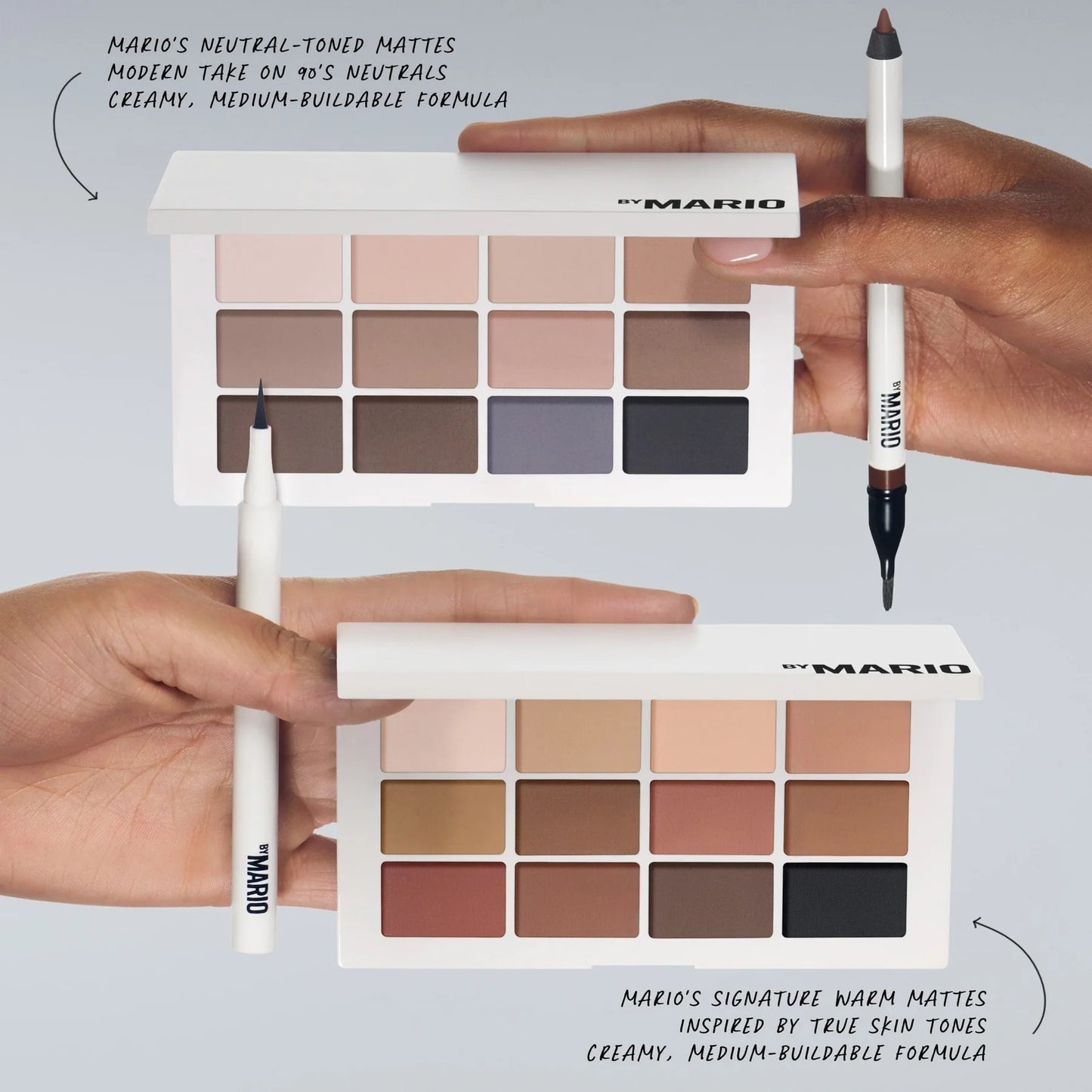 MAKE UP BY MARIO - Master Mattes Eyeshadow Palette: The Neutrals
