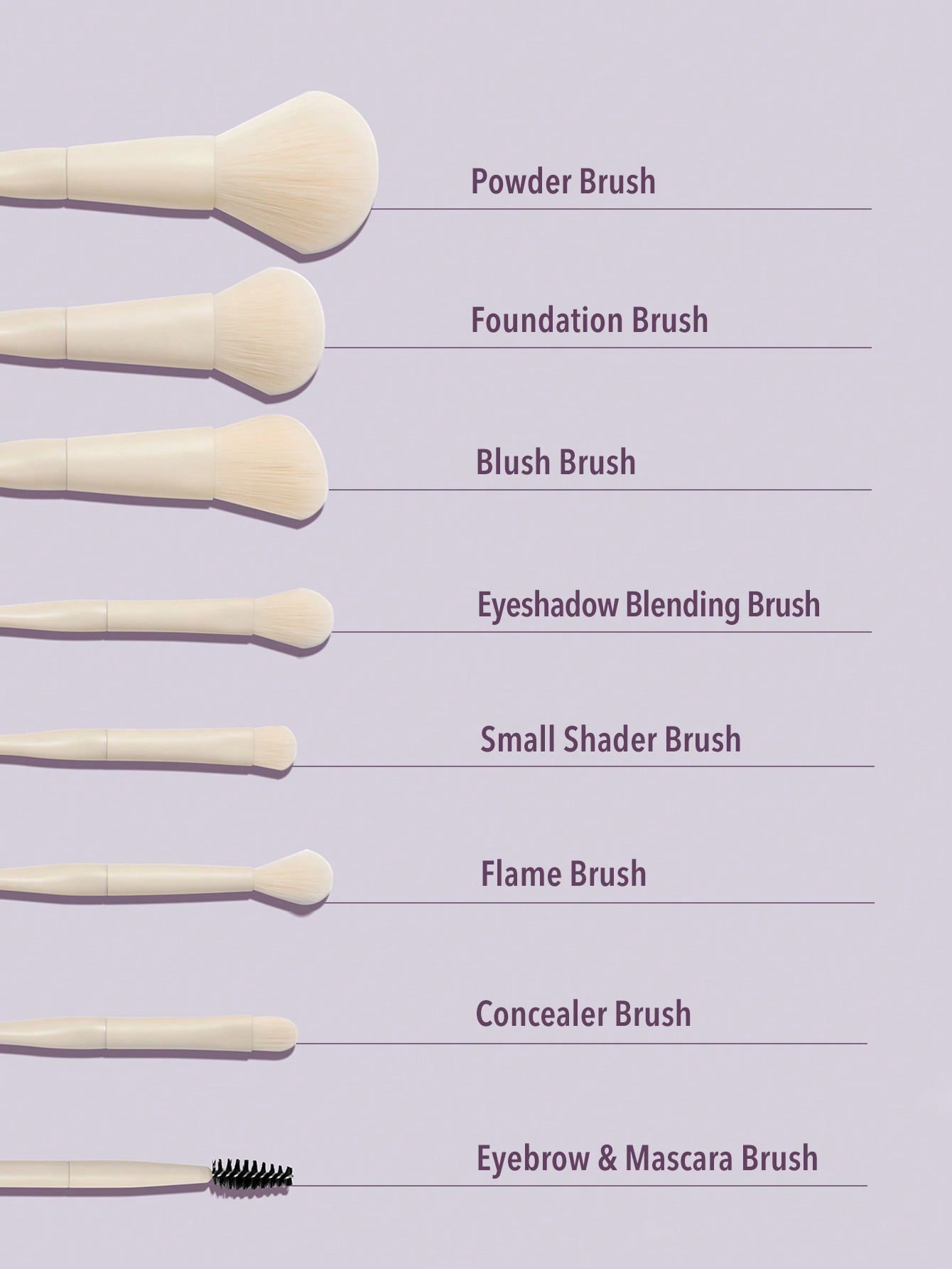 SHEGLAM - Pro Core Brush Kit 6 Pcs/Set