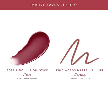 Rare Beauty - Lip Duo Mauve Faves Gift Set