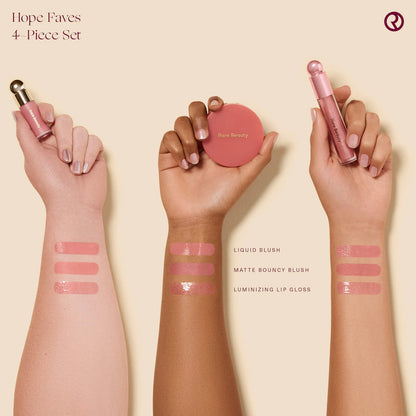 Rare Beauty by Selena Gomez - Hope Faves 4-Piece Makeup Gift Set