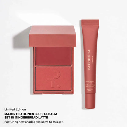 PATRICK TA  - Major Headlines Blush & Balm Set